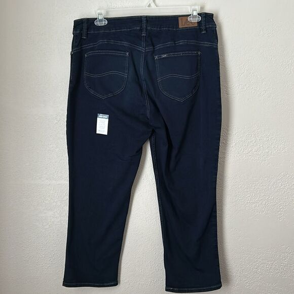 Lee Shape Illusions Size 16 Hi-Rise Skinny Slim Fit  Jeggings  Pull on Jeans - Picture 2 of 7